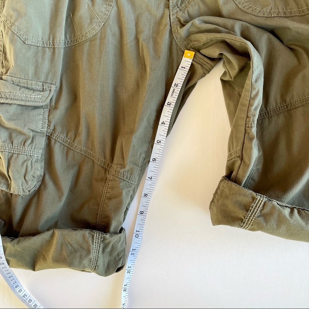 Kuhl Olive Cargo Bermuda Shorts - Military Green - Picture 8 of 12
